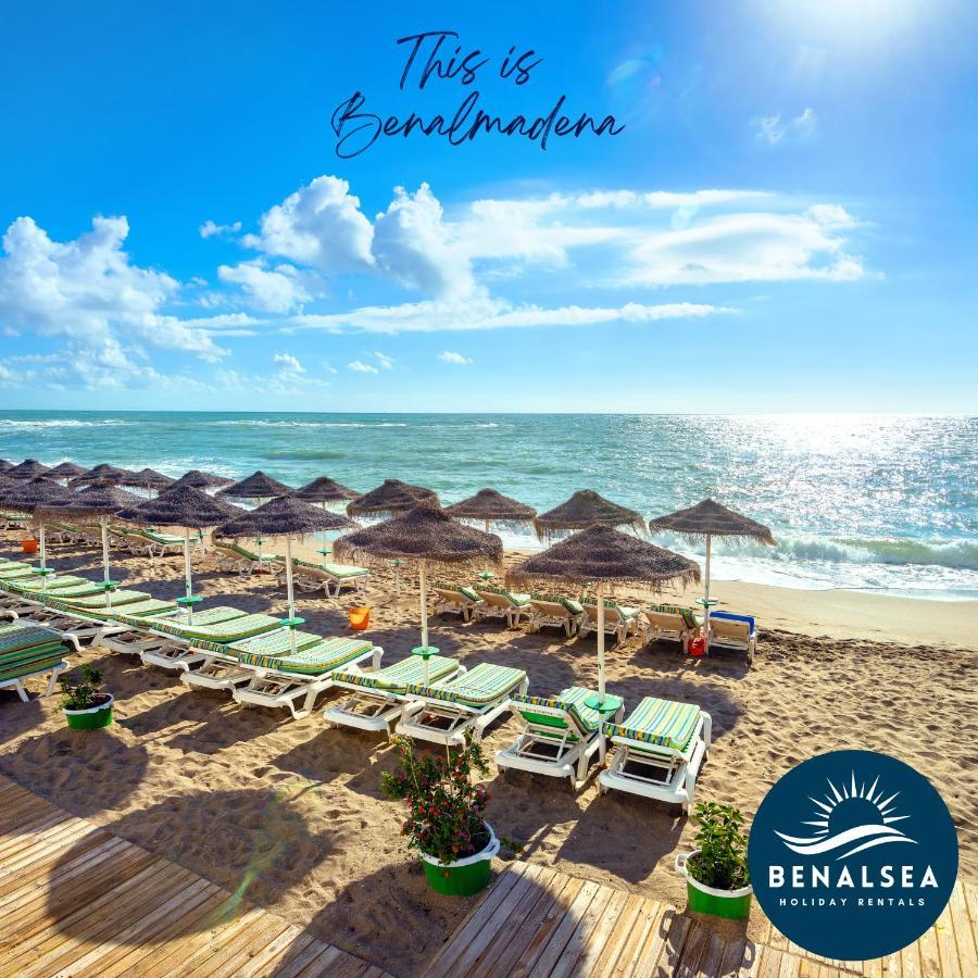 Premium Apartment 50 Mts From De The Beach In Pueblo Quinta Бенальмадена Екстер'єр фото
